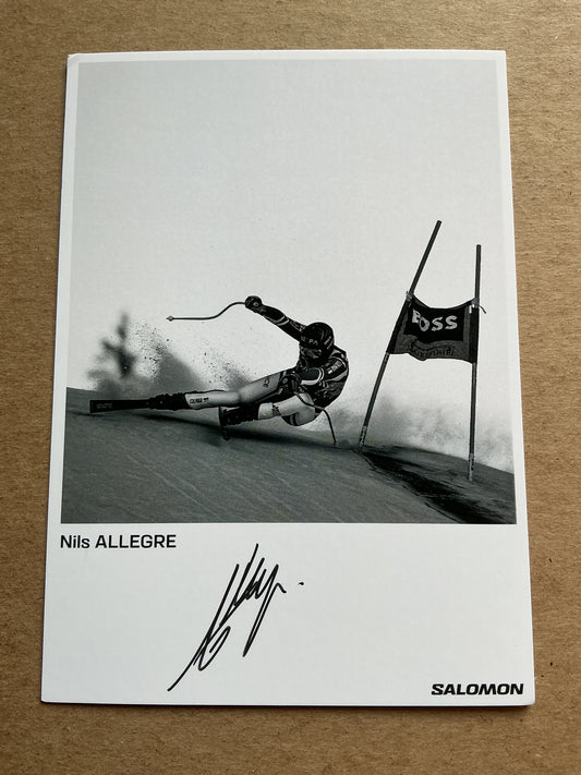 Nils Allegre, France 🇫🇷 Alpine Winter Sports 2024/25 hand signed