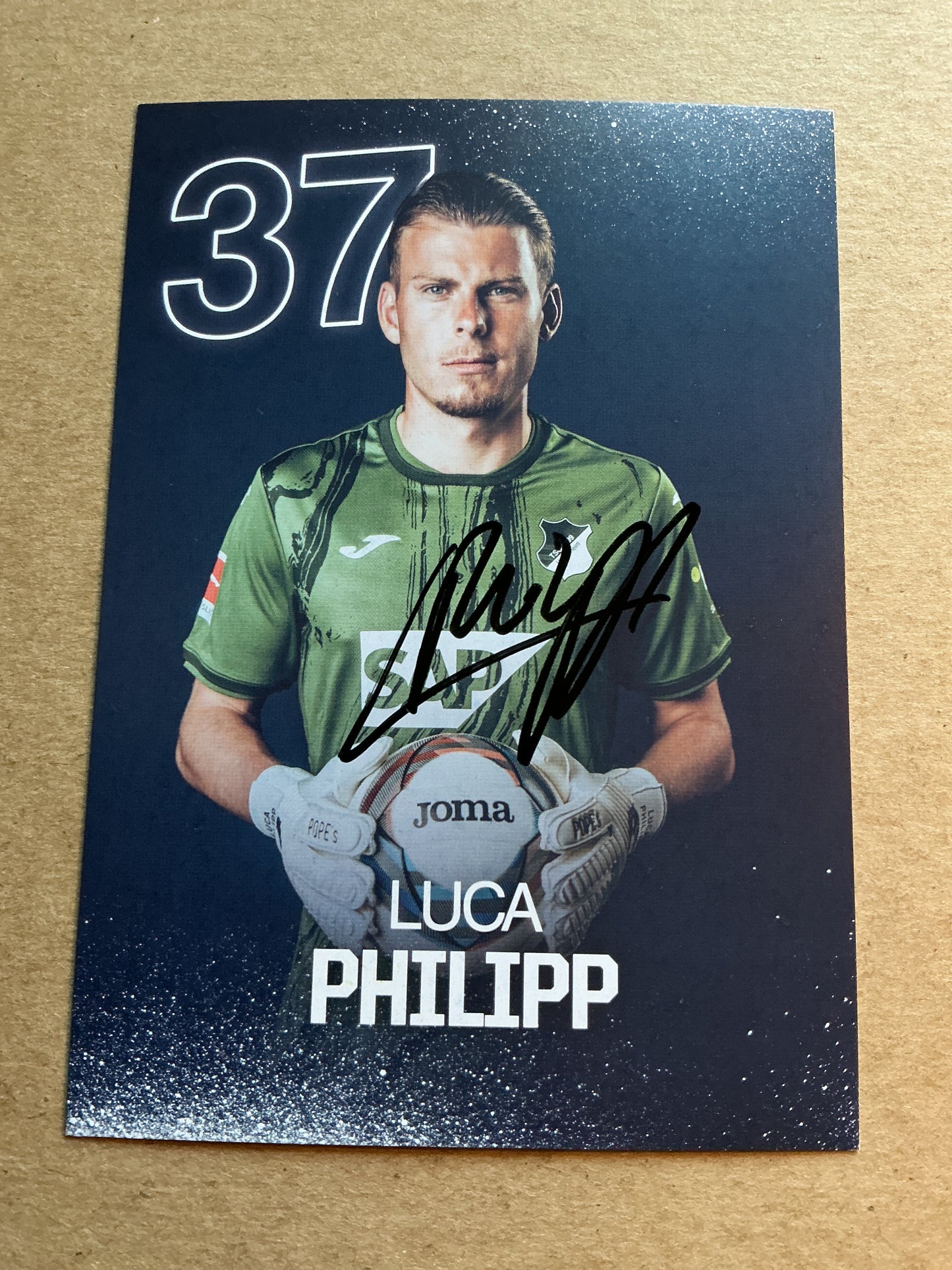 Luca Philipp, Germany 🇩🇪 TSG 1899 Hoffenheim 2024/25 hand signed