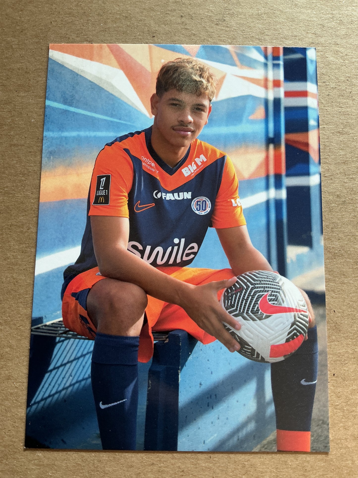 Khalil Fayad, Morocco 🇲🇦 Montpellier HSC 2024/25 hand signed