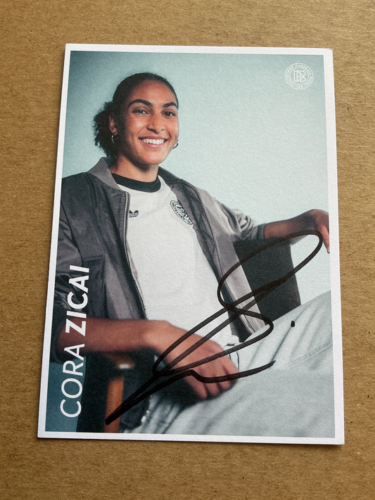 Cora Zicai, Germany 🇩🇪 Women’s Euro Cup 2025 hand signed