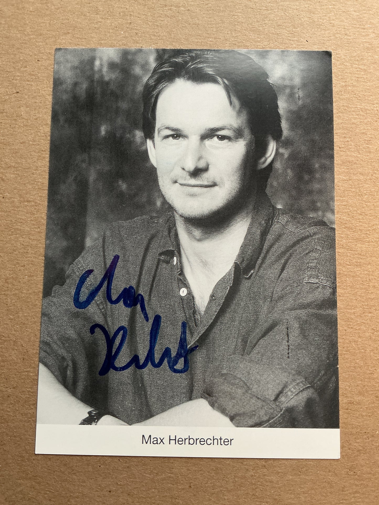 Max Herbrechter, Germany 🇩🇪 Actor 2024 hand signed
