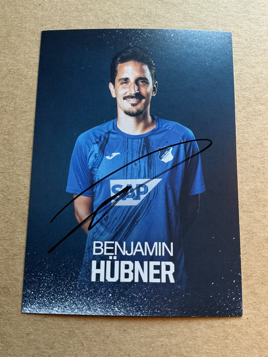 Benjamin Hübner, Germany 🇩🇪 TSG 1899 Hoffenheim 2024/25 hand signed