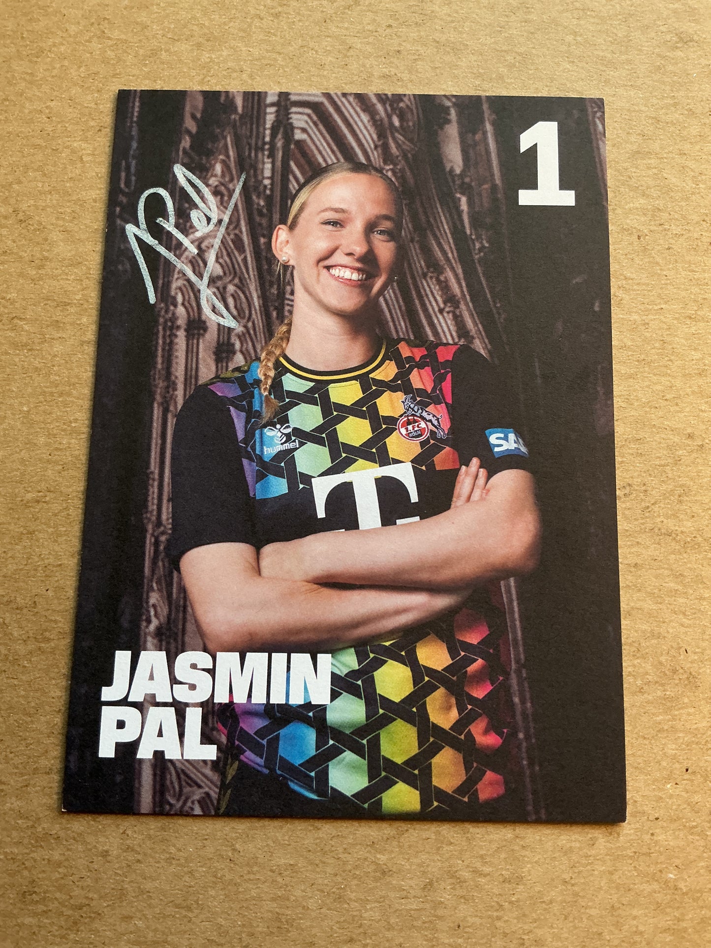 Jasmin Pal, Austria 🇦🇹 1.FC Köln 2023/24 hand signed