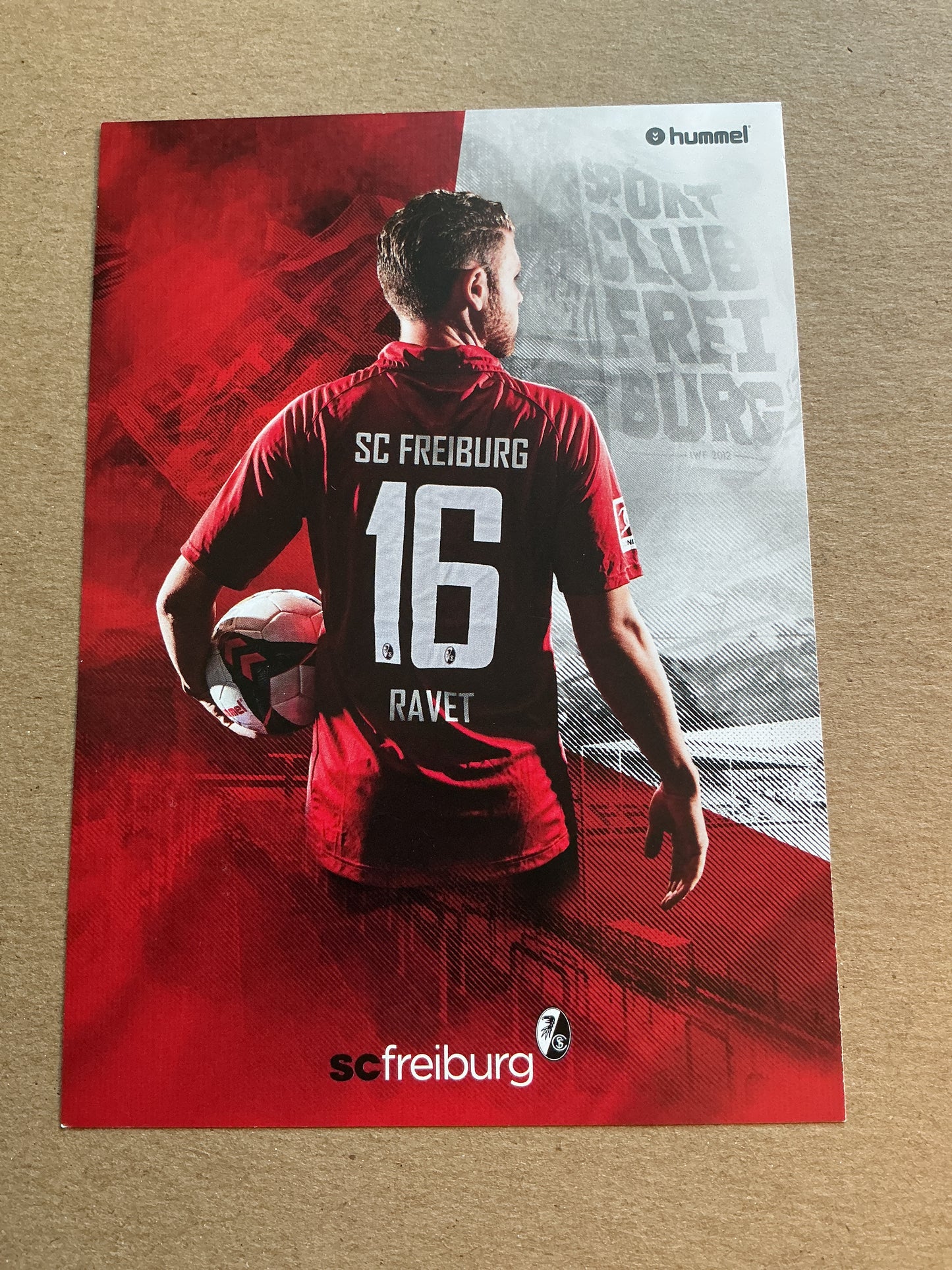 Yoric Ravet, France 🇫🇷 SC Freiburg 2019/20 hand signed