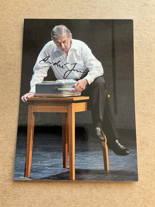 André Jung, Luxemburg 🇱🇺 Actor 2025 hand signed