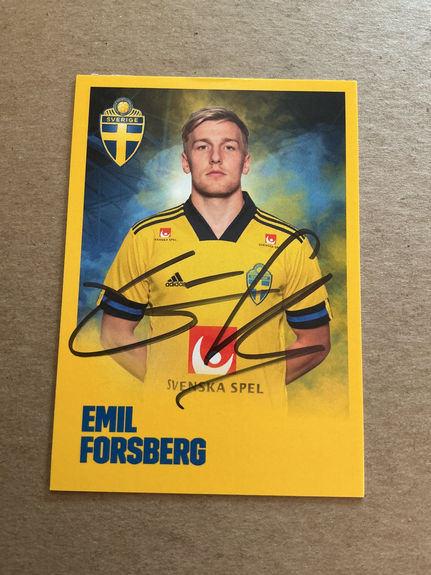 Emil Forsberg, Sweden 🇸🇪 UEFA Euro 2020 RB Leipzig hand signed