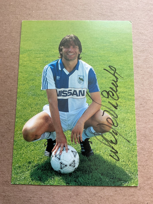 Adrian De Vicente, Argentina 🇦🇷 Grasshoppers Zürich 1991/92 hand signed