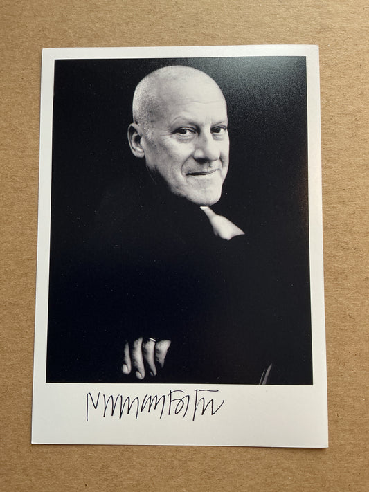 Norman Foster, England 🏴󠁧󠁢󠁥󠁮󠁧󠁿 Architect hand signed