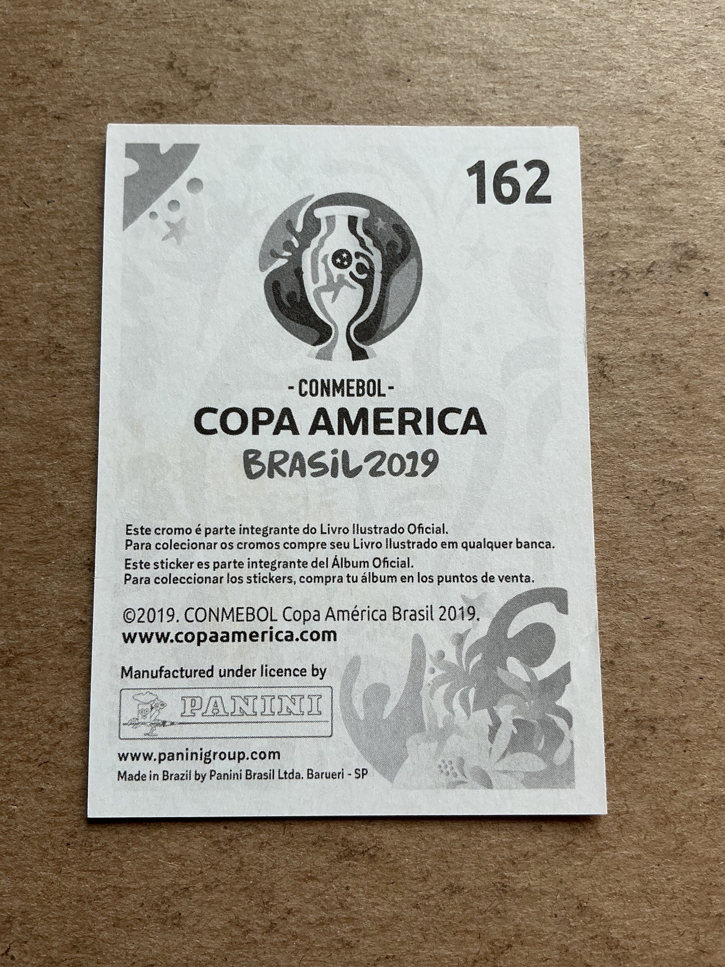 Juan Cuadrado, Colombia 🇨🇴 Copa America 2019 Panini hand signed