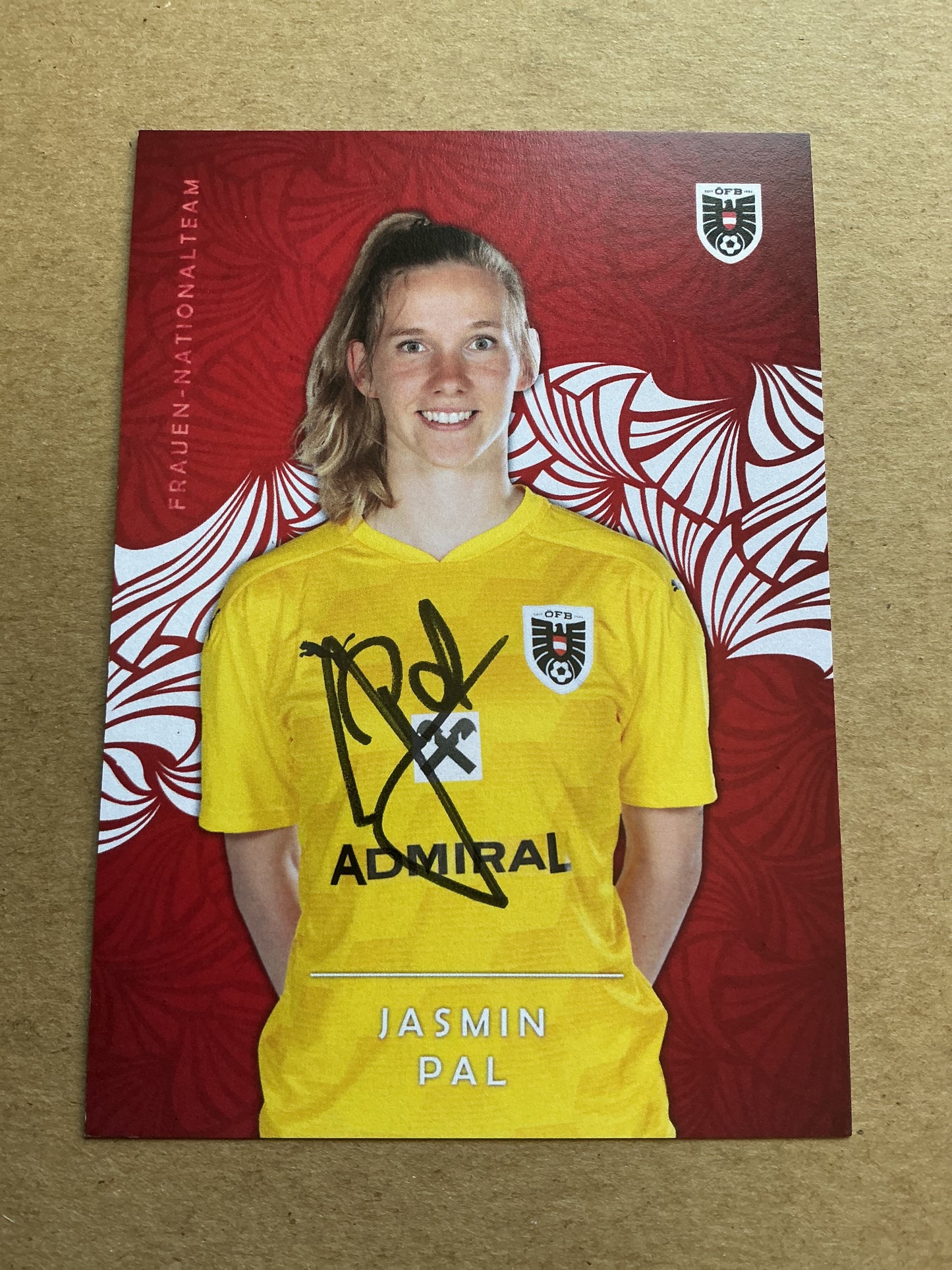 Jasmin Pal, Austria 🇦🇹 2024 1.FC Köln hand signed