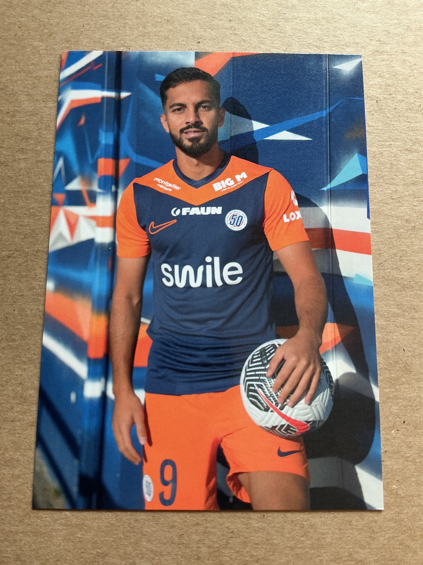 Mousa Tamari, Jordan 🇯🇴 Montpellier HSC 2024/25 hand signed