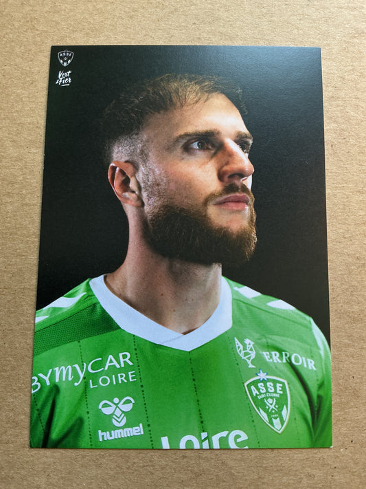 Pierre Cornud, France 🇫🇷 AS Saint-Etienne 2024/25 hand signed