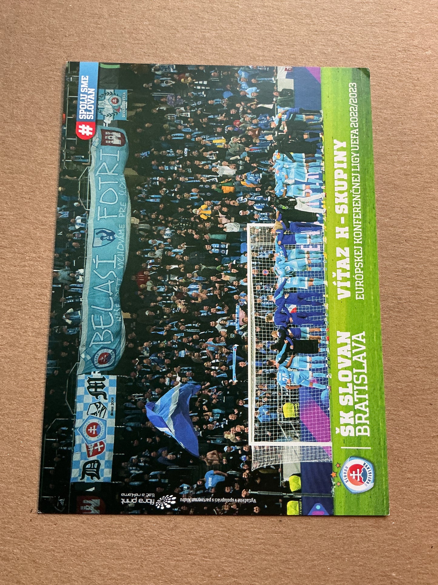 Adrián Chovan, Slovakia 🇸🇰 ŠK Slovan Bratislava 2022/23 hand signed