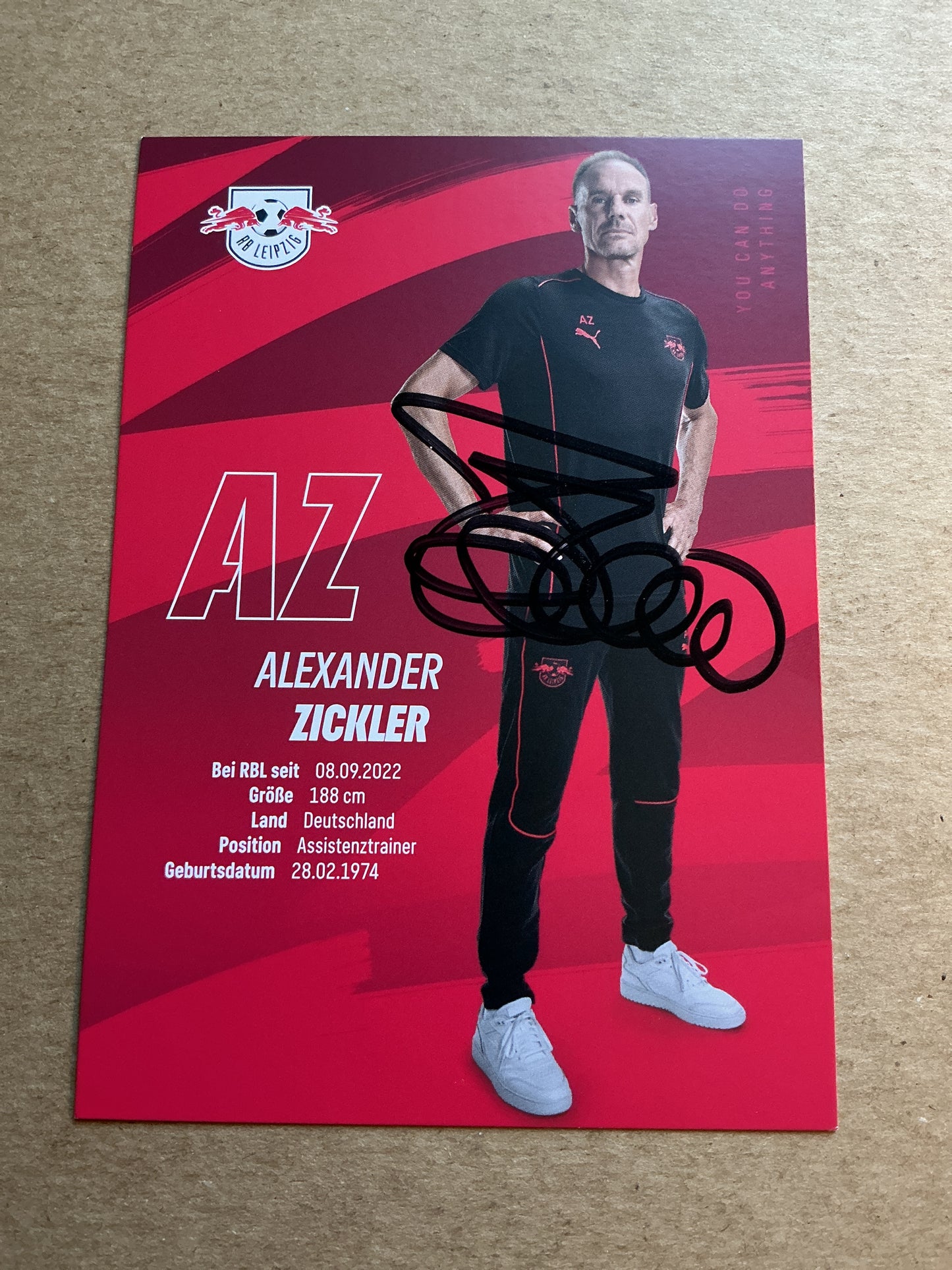 Alexander Zickler, Germany 🇩🇪 RB Leipzig 2024/25 hand signed