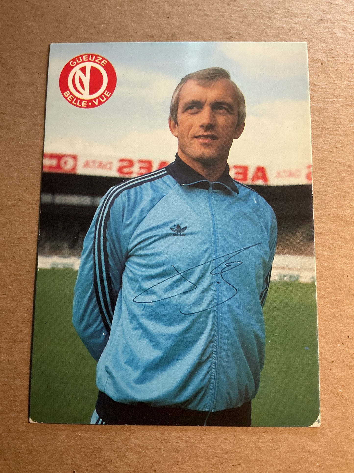 Paul van Himst, Belgium 🇧🇪 RSC Anderlecht 1983/84 hand signed