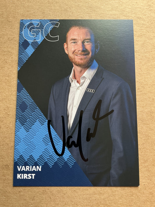 Varian Kirst, Germany 🇩🇪 ERC Ingolstadt 2023/24 hand signed