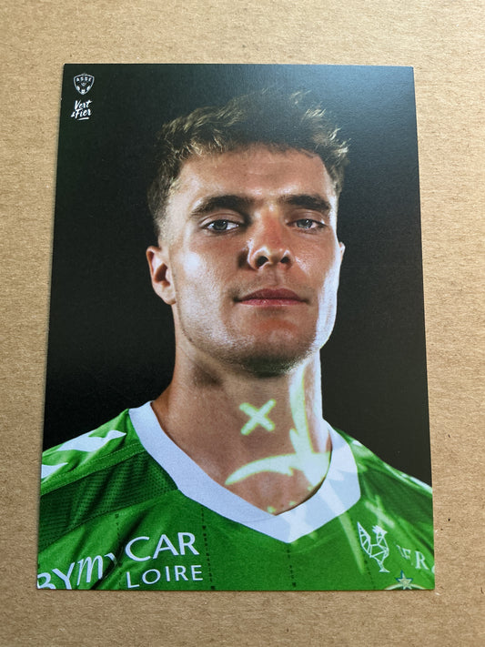 Ben Old, New Zealand 🇳🇿 AS Saint-Etienne 2024/25 hand signed