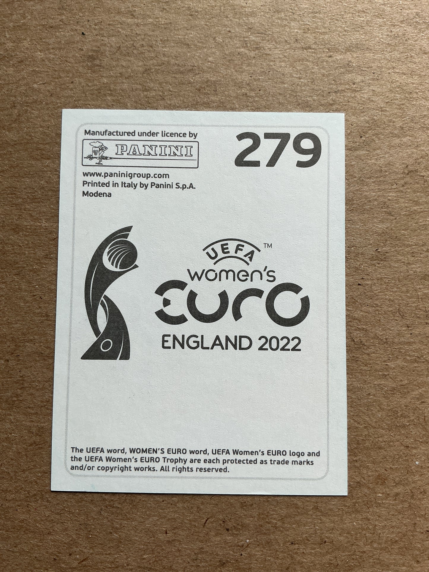 Ana Maria Crnogorcevic, Switzerland 🇨🇭 UEFA Women’s Euro Cup 2022 Panini hand signed