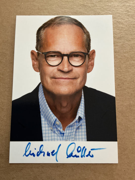 Michael Müller, Germany 🇩🇪 Mayor of Berlin 2025 hand signed