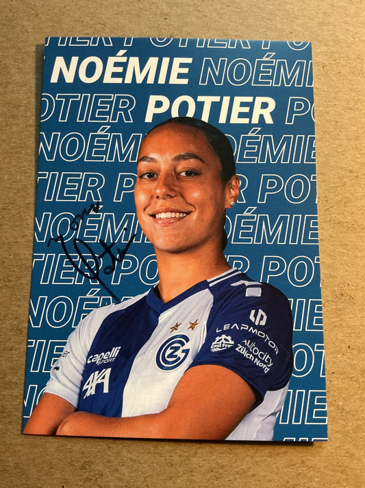 Noémie Potier, Switzerland 🇨🇭 Grasshopper Club Zürich 2025/26 hand signed