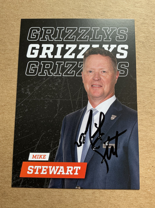 Mike Stewart, Canada 🇨🇦 Grizzlys Wolfsburg 2024/25 hand signed