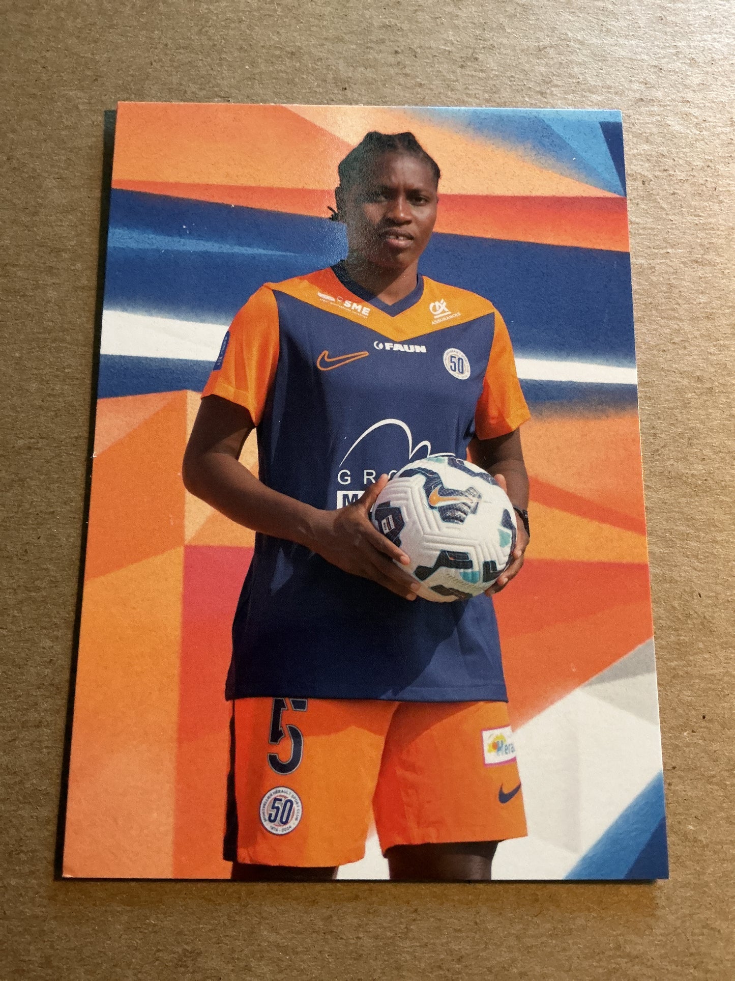 Kethna Louis, Haiti 🇭🇹 Montpellier HSC 2024/25 hand signed