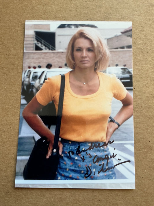 Angie Dickinson, USA 🇺🇸 Actress hand signed