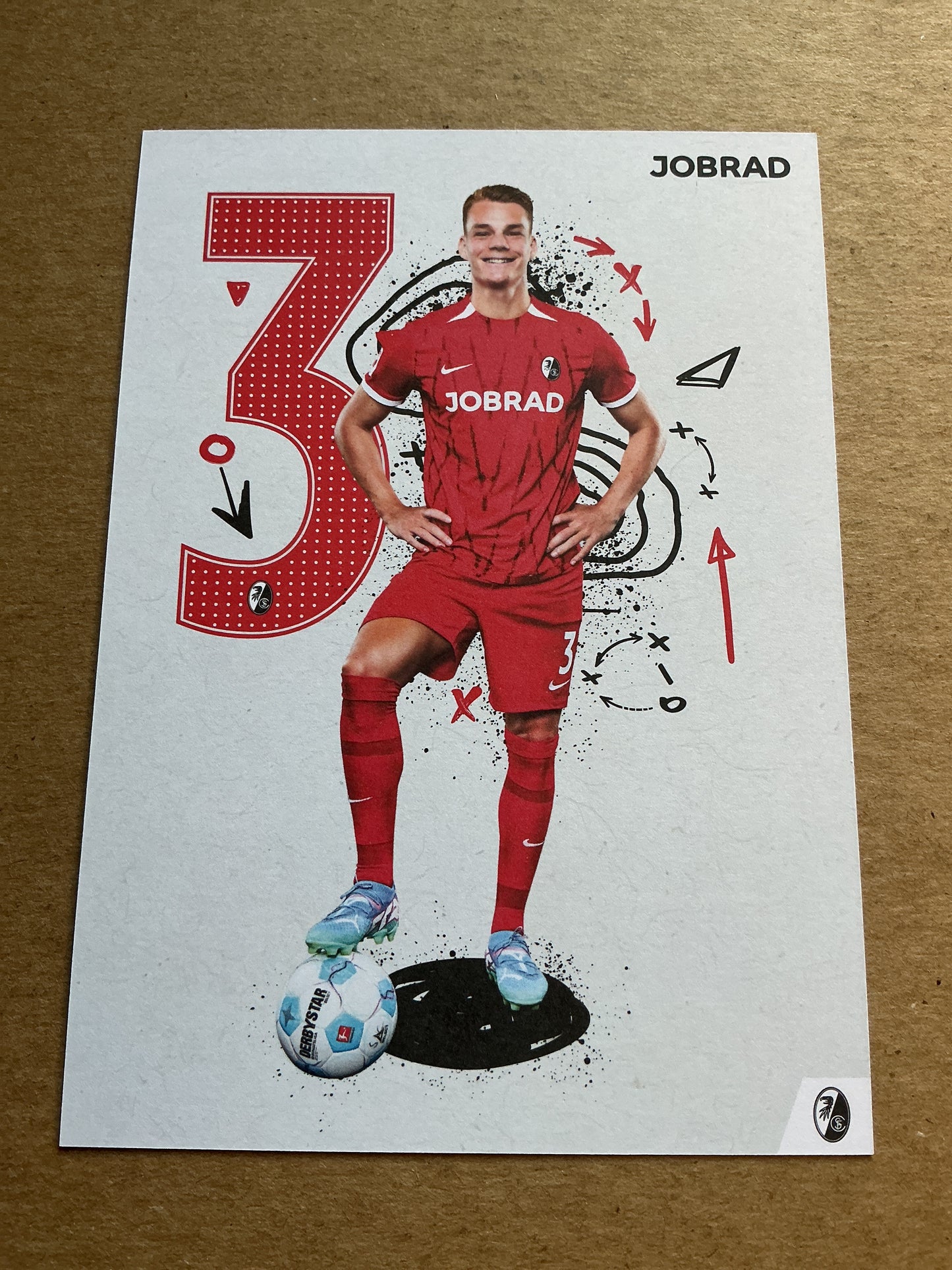 Philipp Lienhart, Austria 🇦🇹 SC Freiburg 2024/25 hand signed