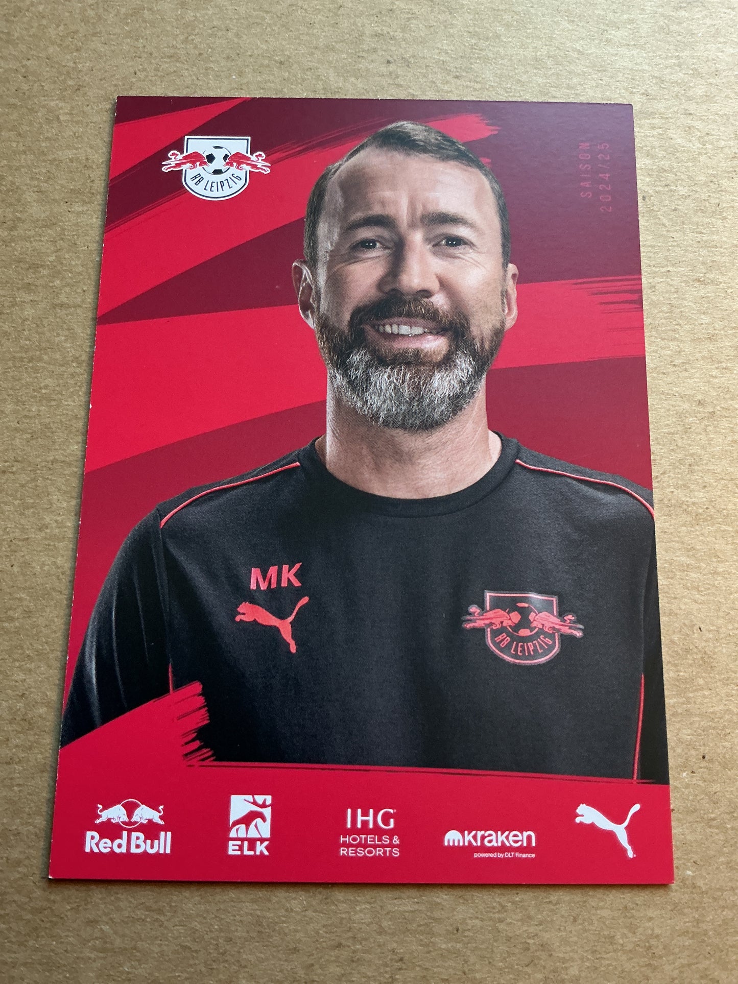 Marco Kurth, Germany 🇩🇪 RB Leipzig 2024/25 hand signed