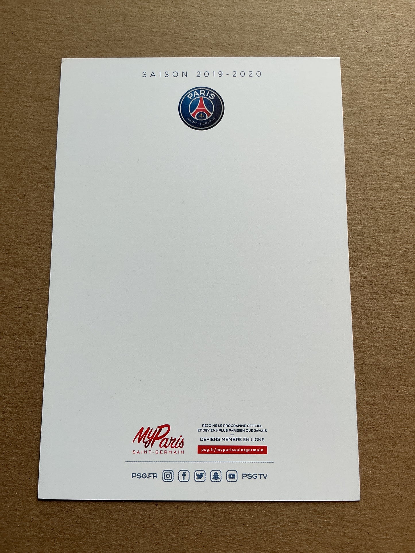 Mitchel Bakker, Netherlands 🇳🇱 Paris Saint-Germain 2019/20 hand signed