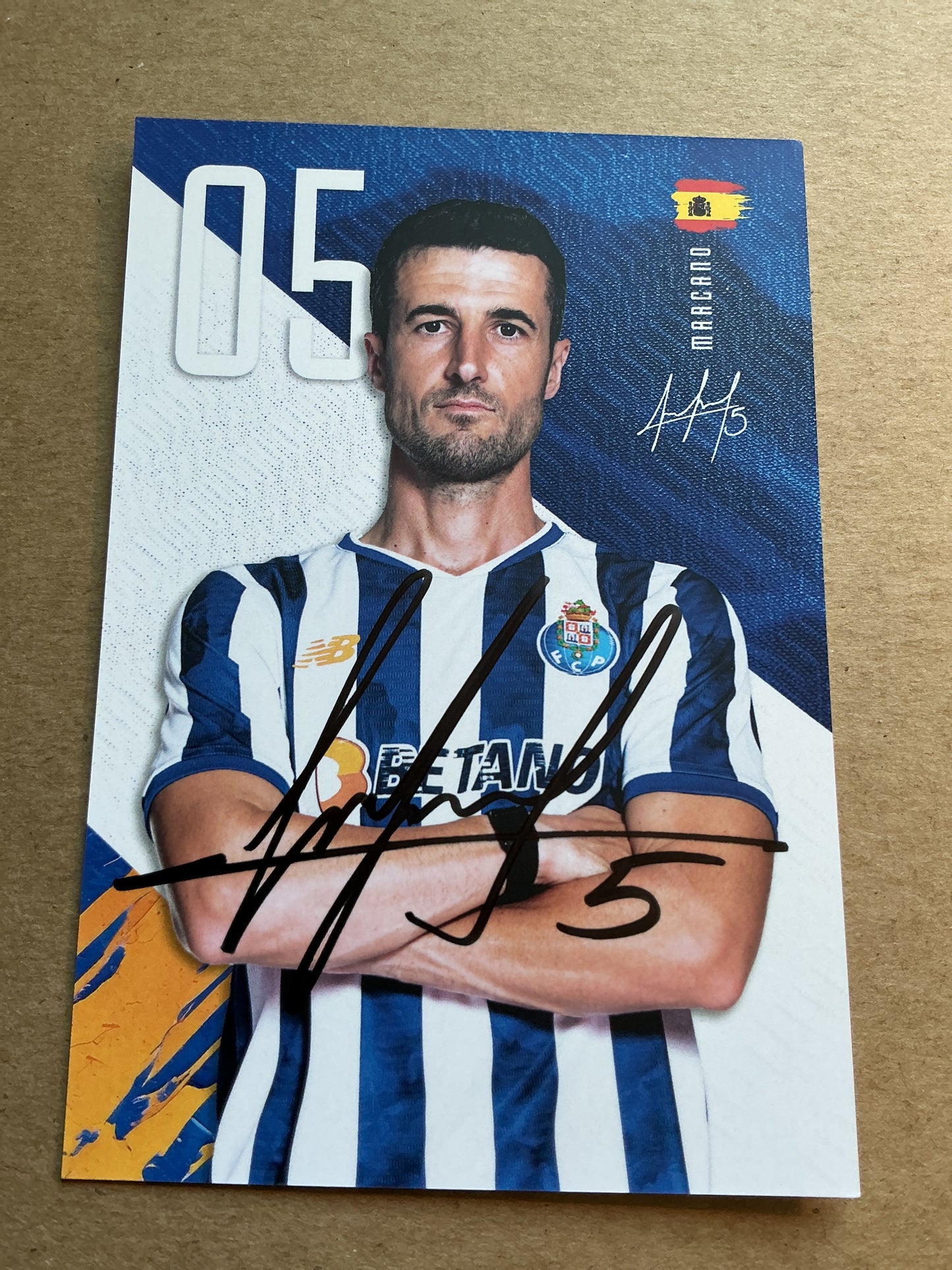 Ivan Marcano, Spain 🇪🇸 FC Porto 2024/25 hand signed