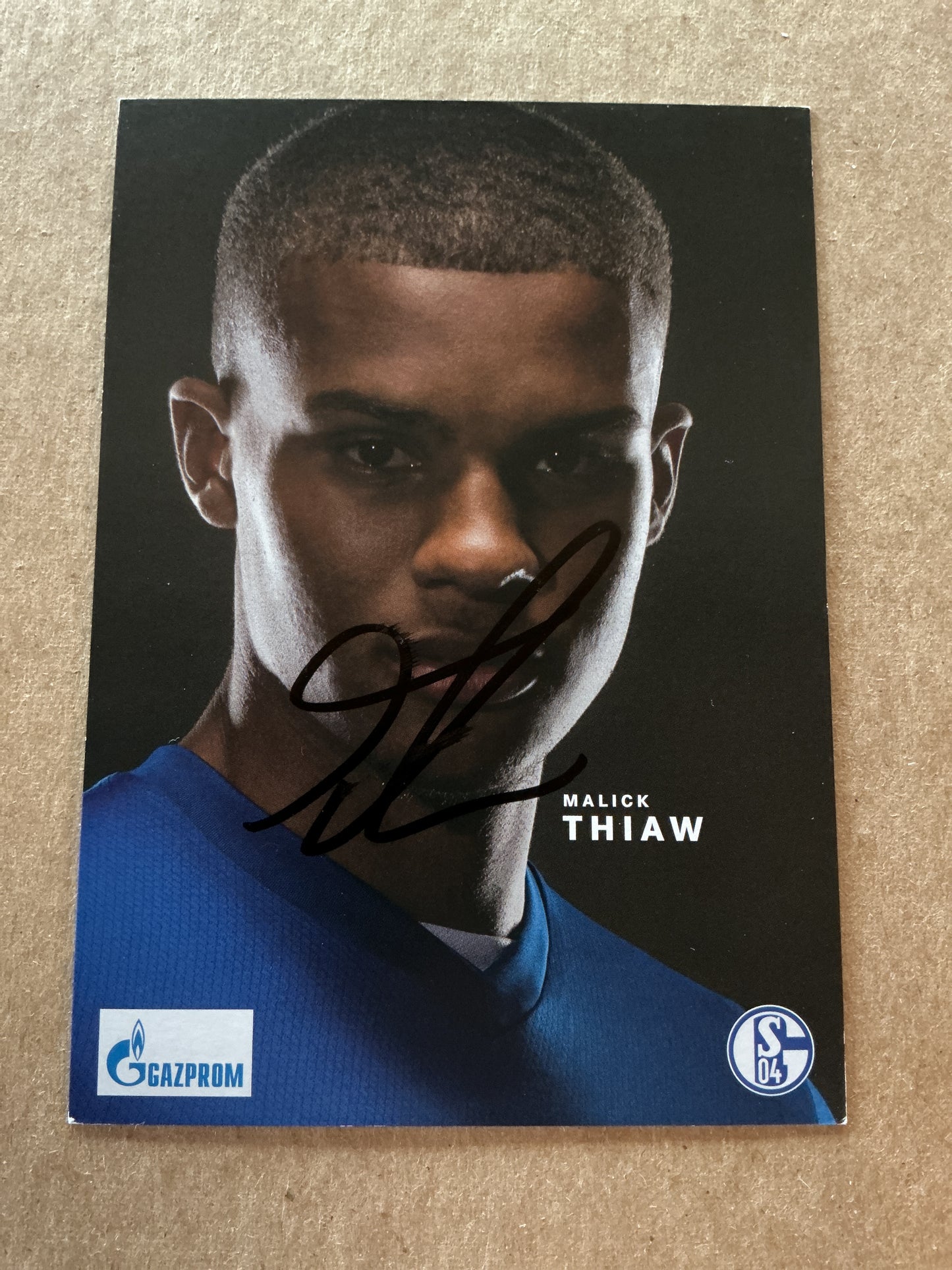 Malick Thiaw, Germany 🇩🇪 FC Schalke 04 2021/22 hand signed