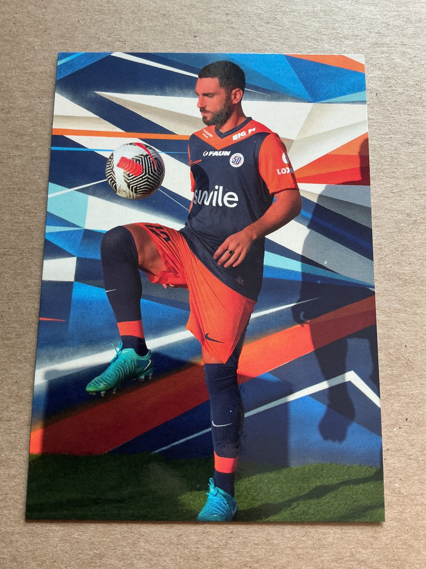 Jordan Ferri, France 🇫🇷 Montpellier HSC 2024/25 hand signed