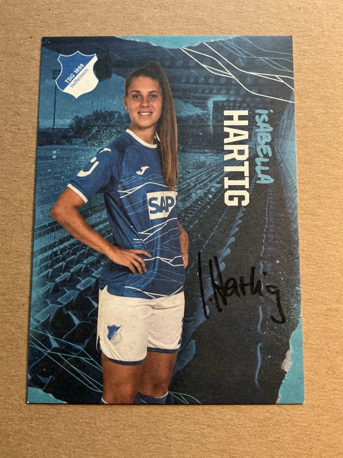 Isabella Hartig, Germany 🇩🇪 TSG 1899 Hoffenheim 2022/23 hand signed - Autographs-World