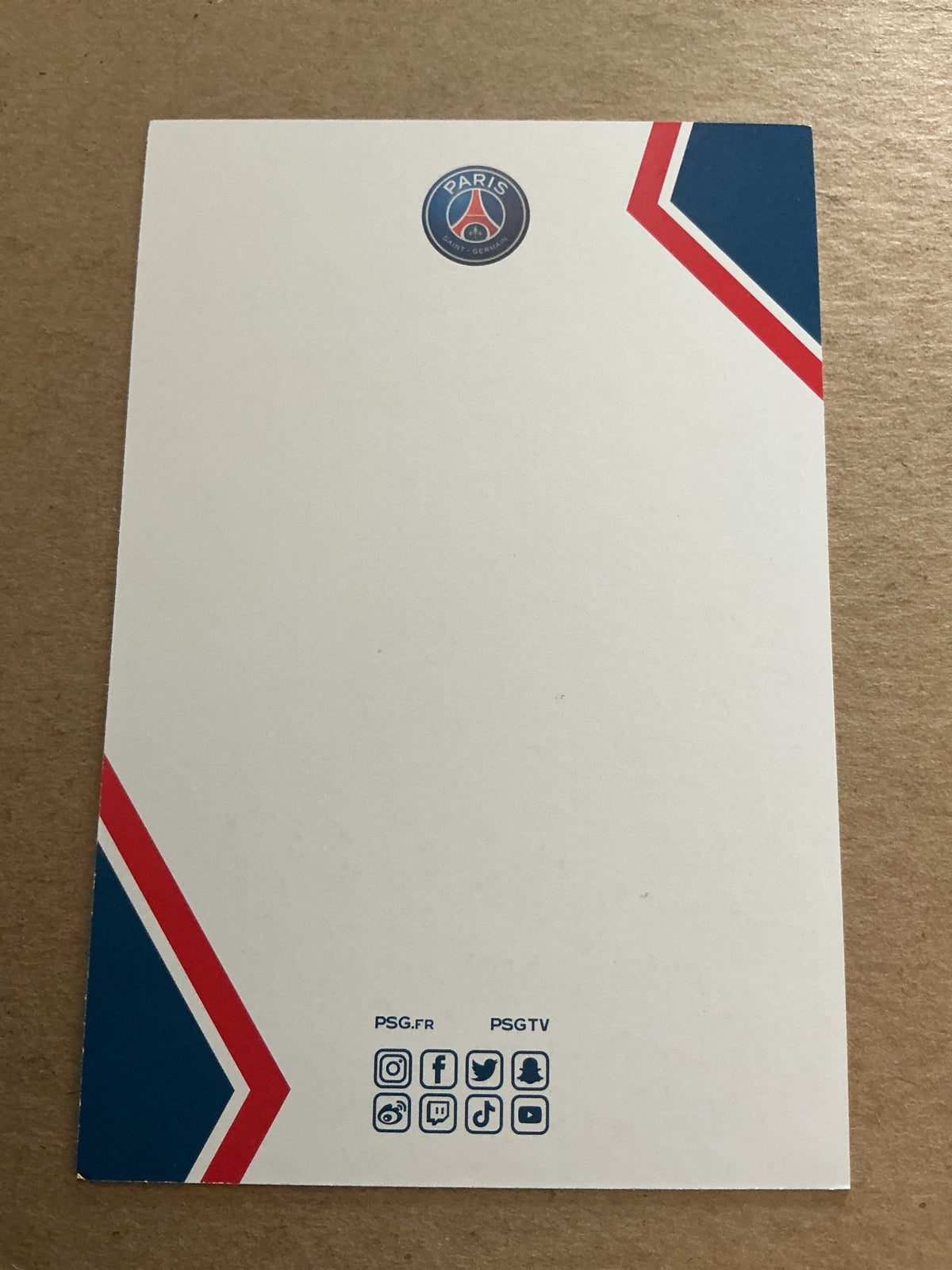 Ismael Gharbi, France 🇫🇷 Paris Saint-Germain 2021/22 hand signed - Autographs-World