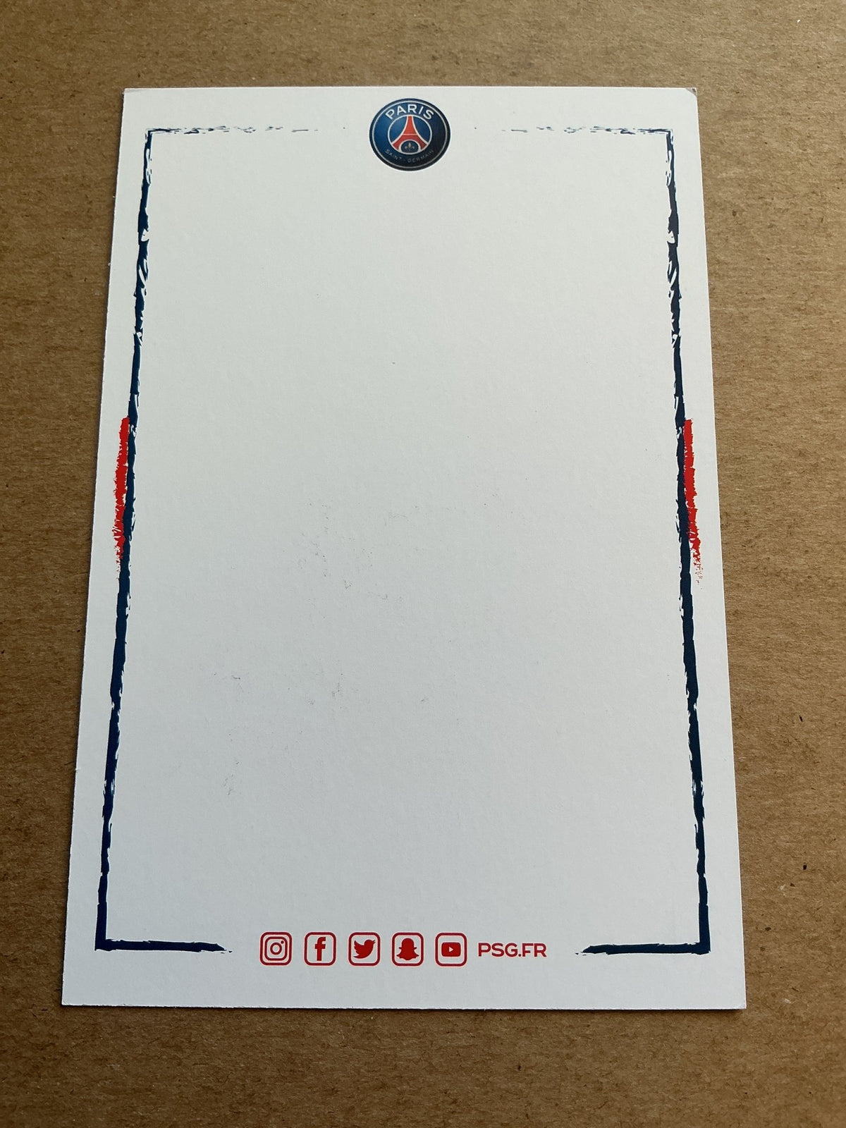 Ismaël Gharbi, Tunisia 🇹🇳 Paris Saint-Germain 2022/23 hand signed - Autographs-World