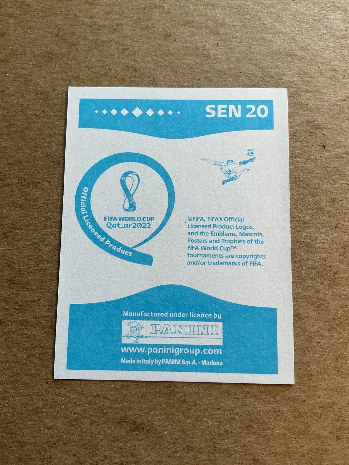 Ismaila Sarr, Senegal 🇸🇳 FIFA World Cup 2022 Panini hand signed - Autographs-World