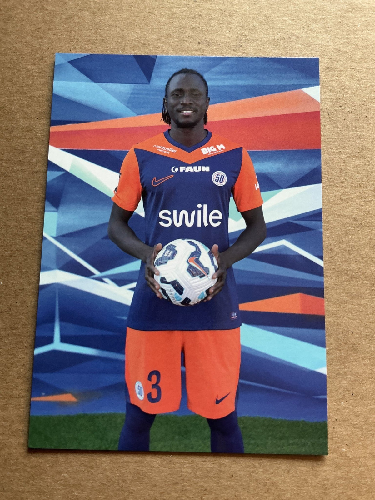 Issiaga Sylla, Guinea 🇬🇳 Montpellier HSC 2024/25 hand signed - Autographs-World