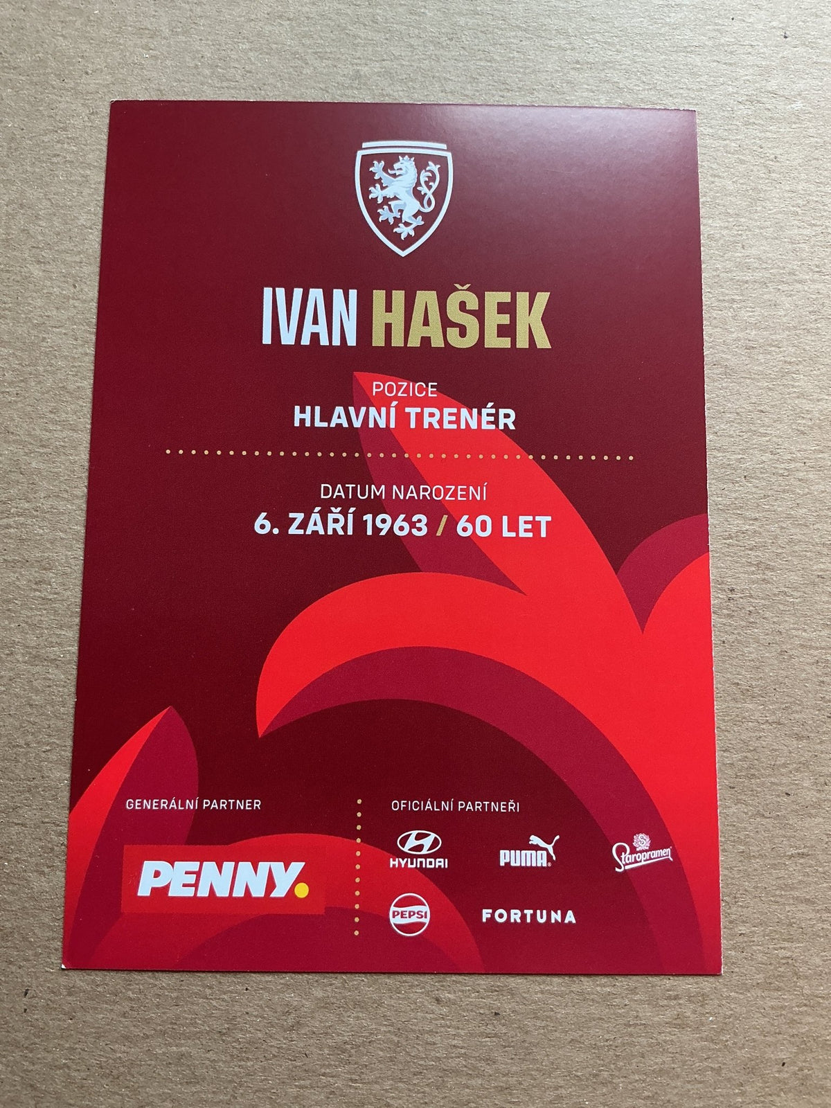 Ivan Hašek, Czech Republic 🇨🇿 2023 hand signed - Autographs-World