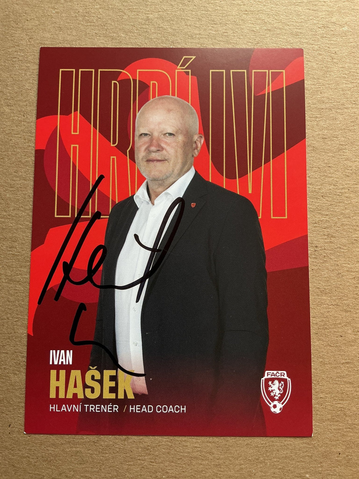 Ivan Hašek, Czech Republic 🇨🇿 2023 hand signed - Autographs-World