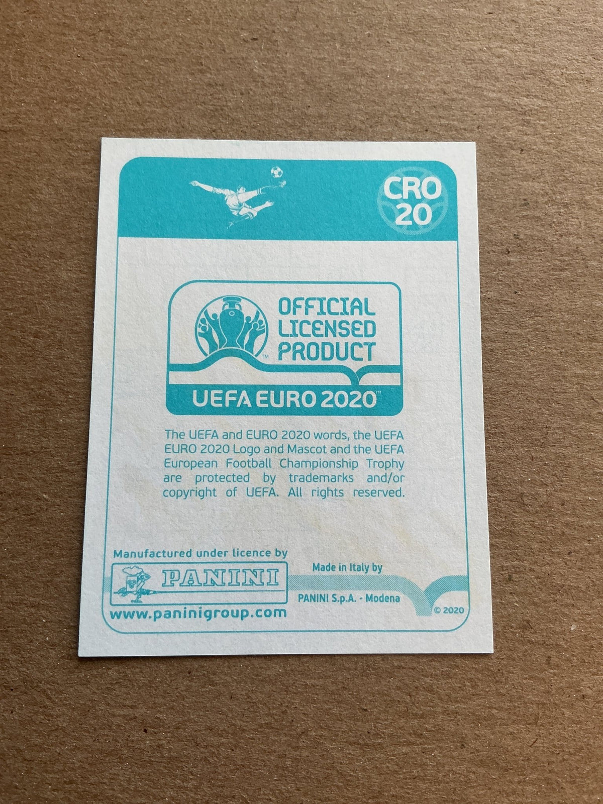 Ivan Rakitić, Croatia 🇭🇷 UEFA Euro 2020 Panini hand signed - Autographs-World
