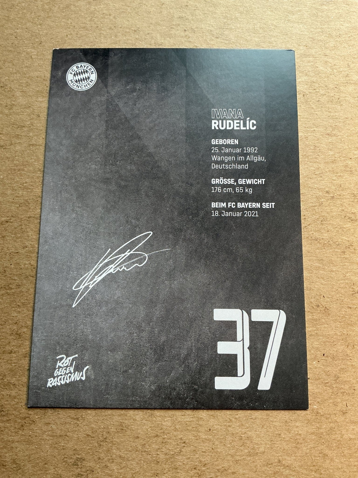 Ivana Rudelić, Croatia 🇭🇷 FC Bayern München 2022/23 hand signed - Autographs-World