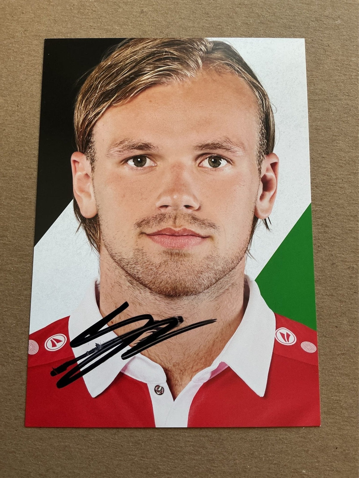 Ivar Fossum, Norway 🇳🇴 Hannover 96 2017/18 hand signed - Autographs-World