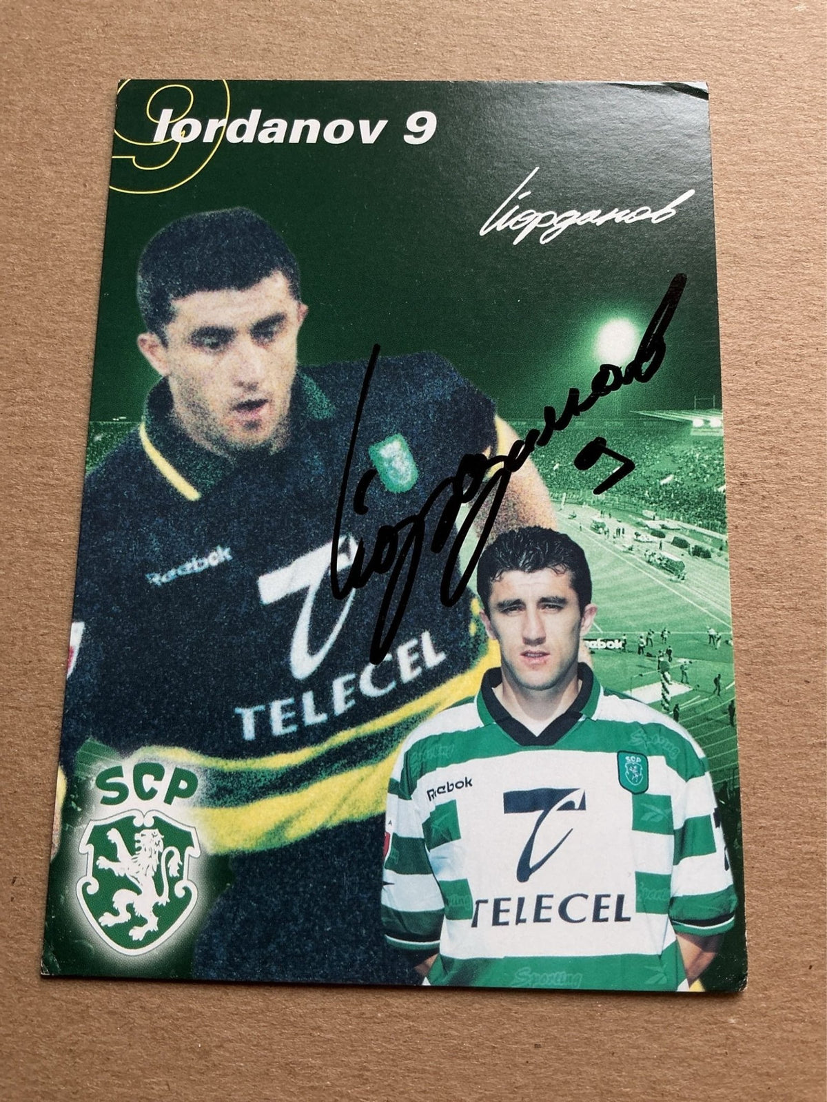 Ivaylo Iordanov, Bulgaria 🇧🇬 Sporting CP 1999/00 hand signed - Autographs-World
