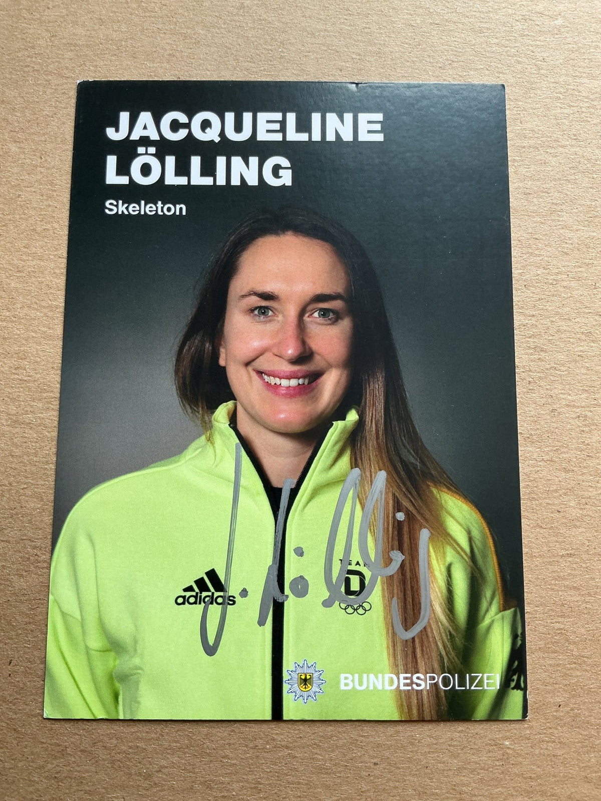 Jacqueline Lölling, Germany 🇩🇪 Skeleton Winter 2021/22 hand signed - Autographs-World