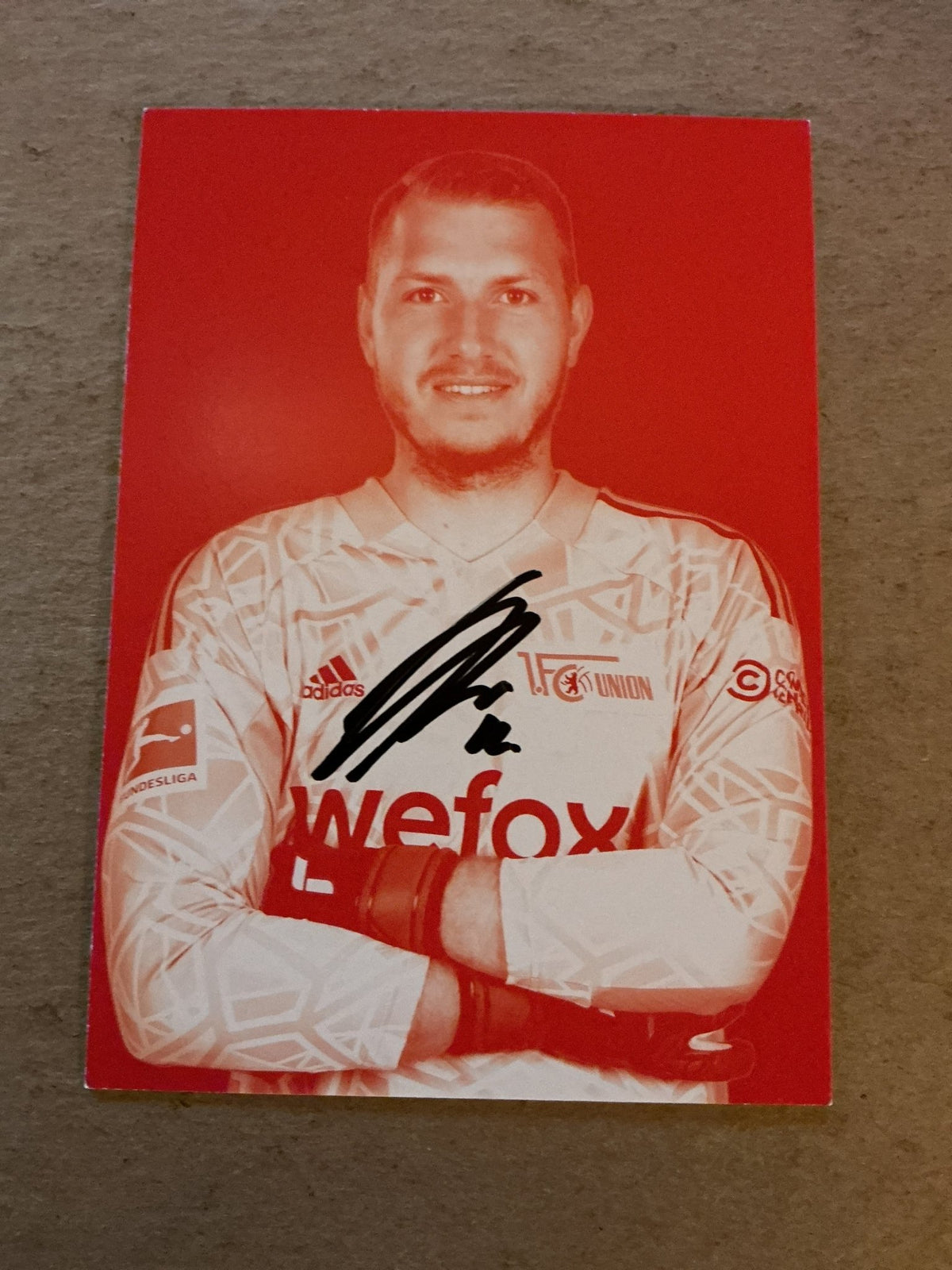 Jakob Busk, Denmark 🇩🇰 1.FC Union Berlin 2022/23 hand signed - Autographs-World