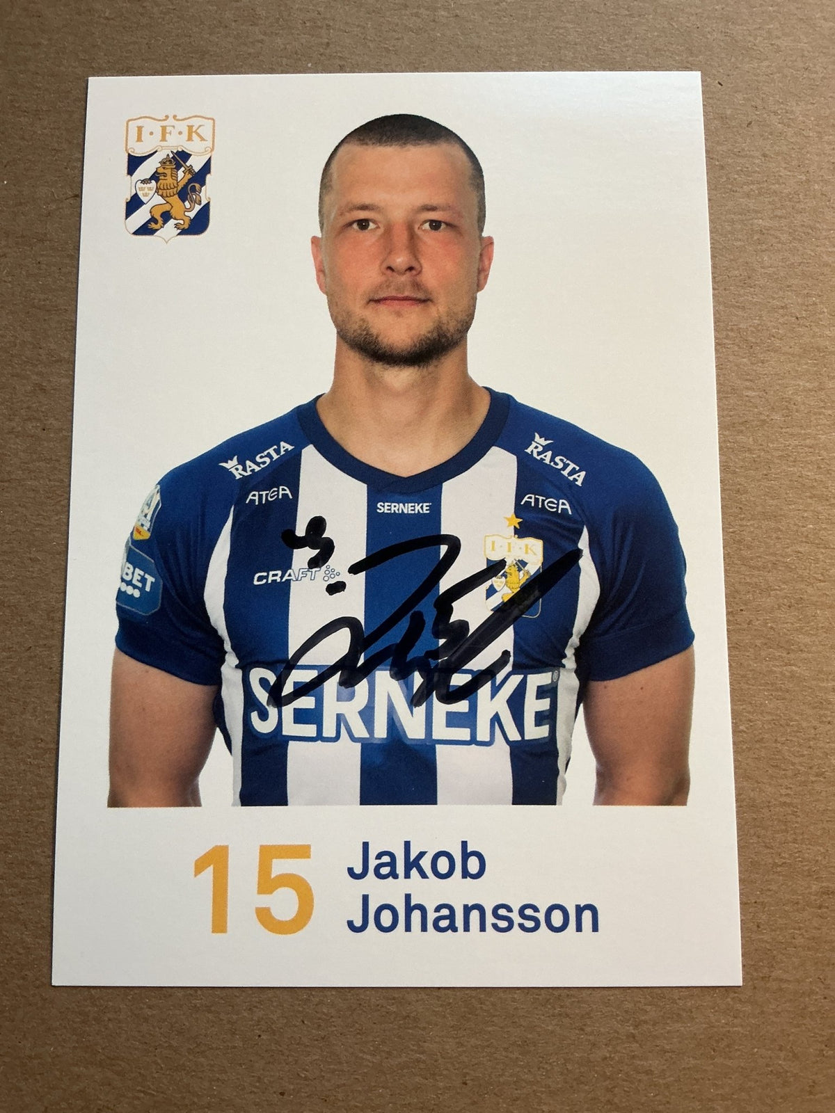Jakob Johansson, Sweden 🇸🇪 IFK Göteborg 2020/21 hand signed - Autographs-World