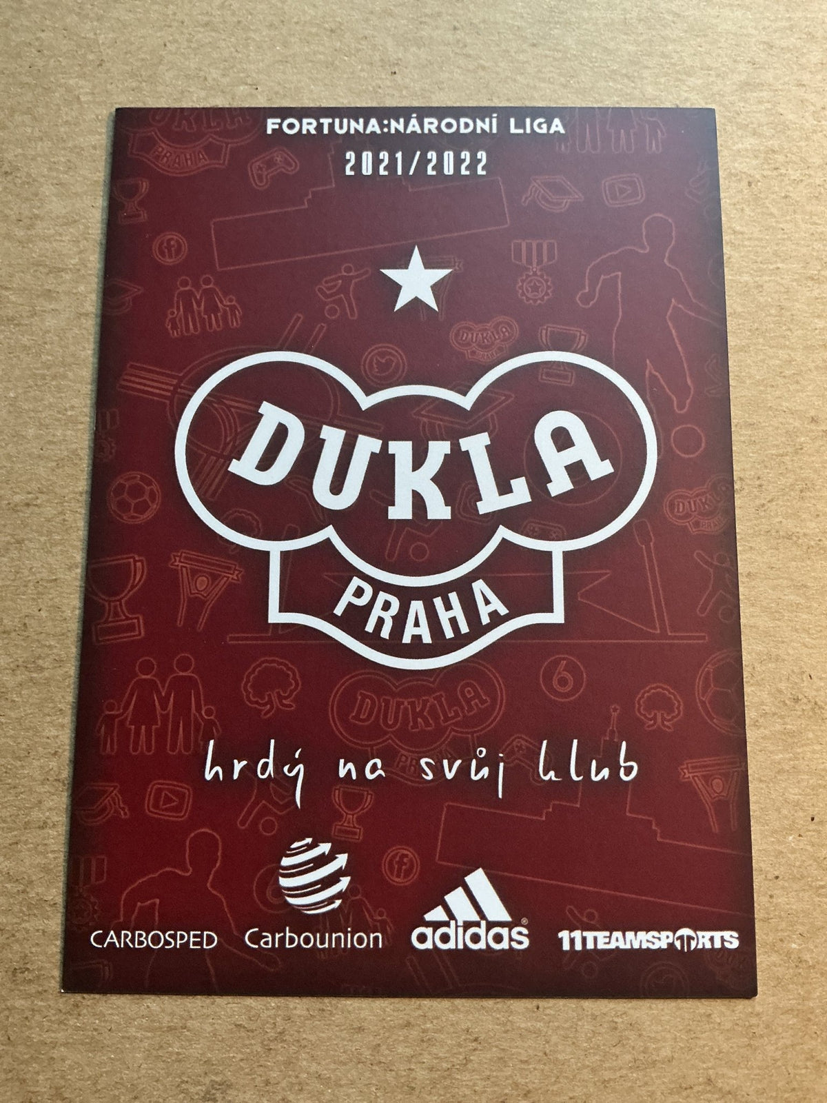 Jakub Barac, Czech Republic 🇨🇿 FK Dukla Prague 2021/22 hand signed - Autographs-World
