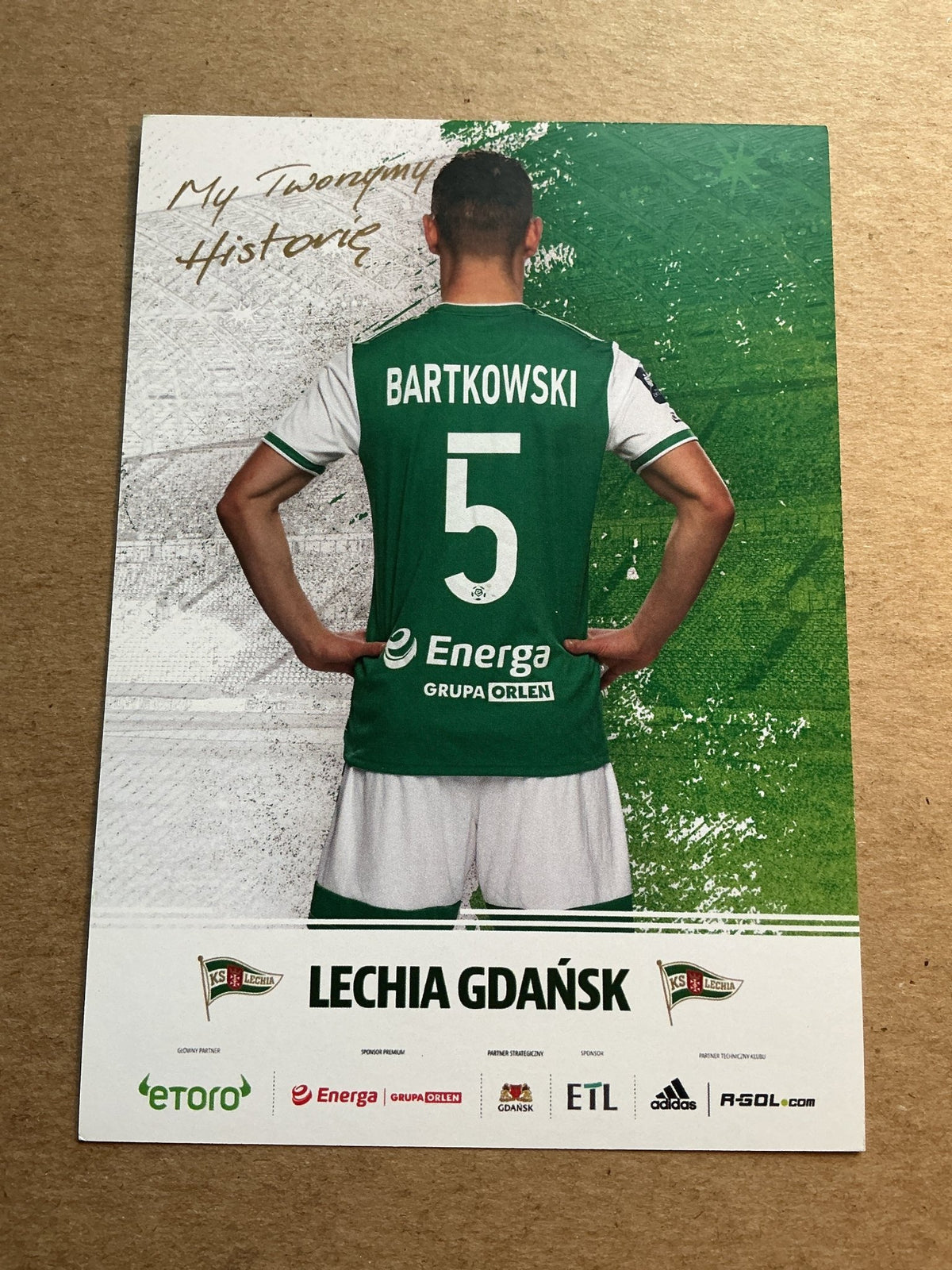 Jakub Bartkowski, Poland 🇵🇱 Lechia Gdansk 2022/23 hand signed - Autographs-World