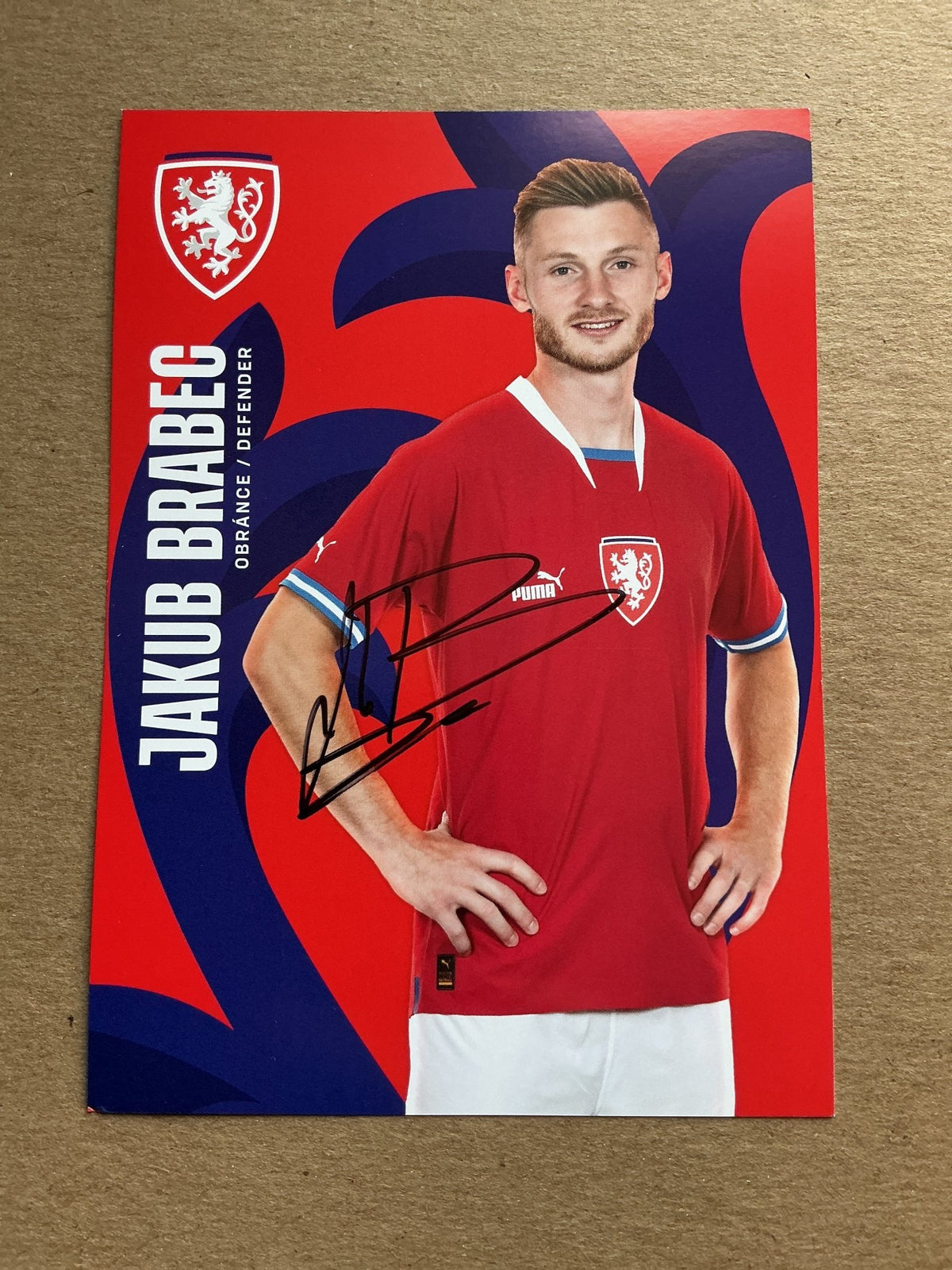 Jakub Brabec, Czech Republic 🇨🇿 2023 Aris Thessaloniki hand signed - Autographs-World